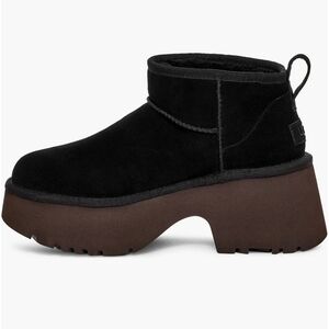 Women's UGG Black Platform Ankle Boots
